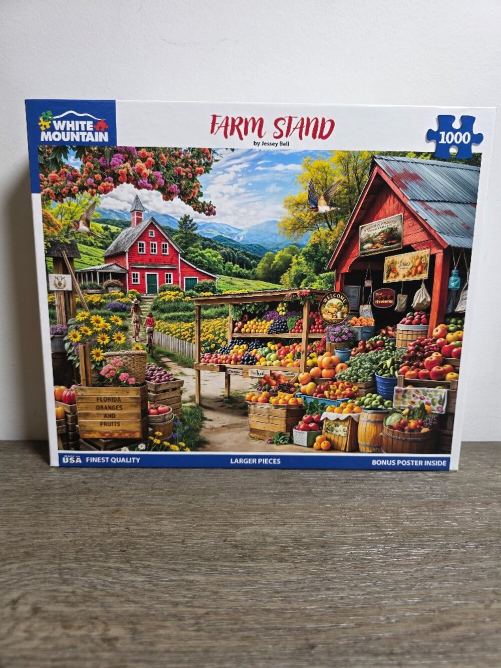Farm Stand - 1000 Piece Jigsaw Puzzle by White Mountain 2025